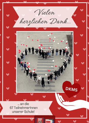 DKMS – herzlichen Dank und die Aktion läuft weiter
