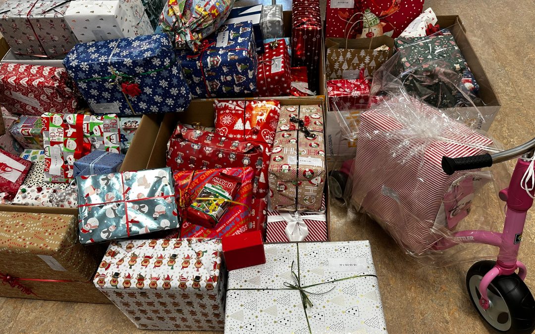 Geschenkpaten-Aktion –  Ein voller Erfolg