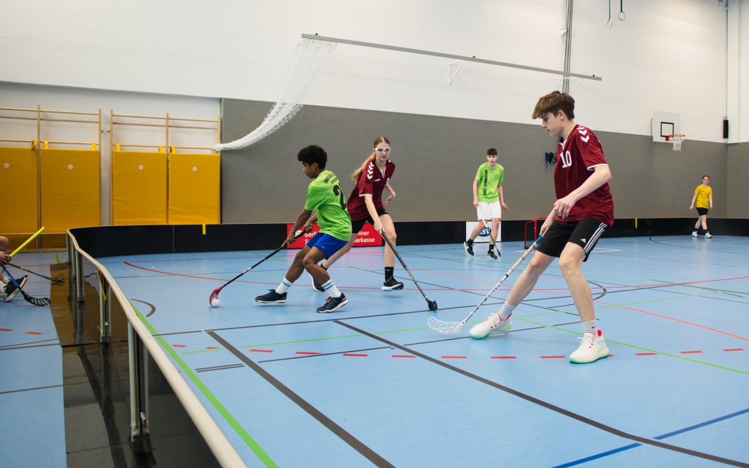 Gymnasium Teltow startet beim Landesfinale Brandenburg im Floorball 2026