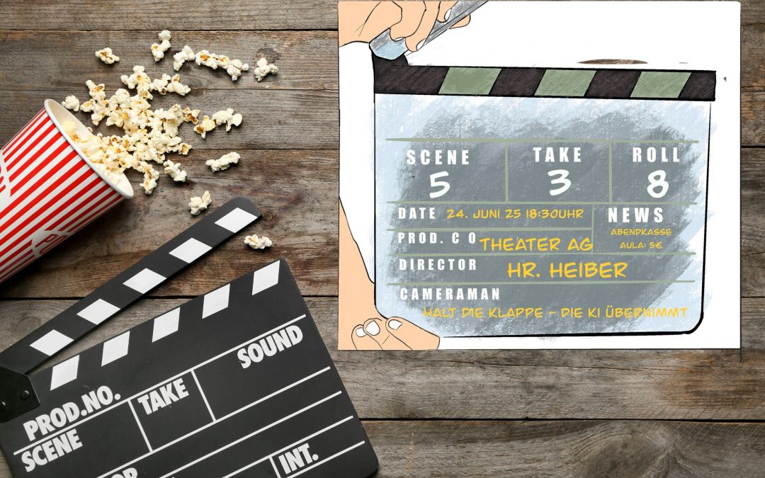 Theaterabend am Gymnasium Teltow: „Halt die Klappe – die KI übernimmt!“