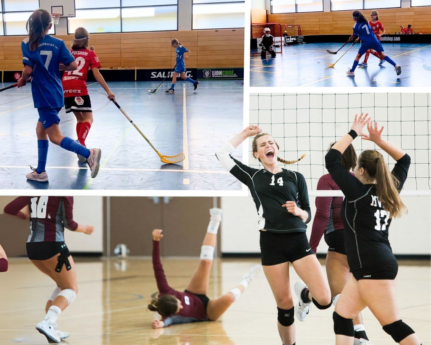 Mitspielen & Staunen – Floorball für Mädchen & Volleyball an einem Wochenende