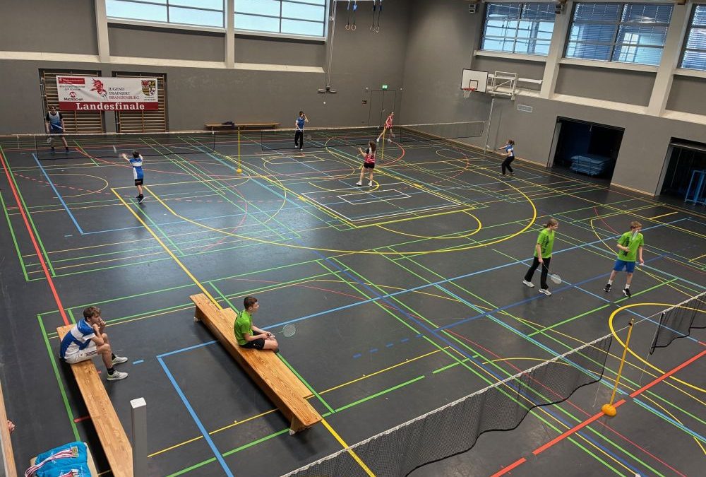 Landesfinale „Jugend trainiert für Olympia“ im Badminton am Immanuel-Kant-Gymnasium