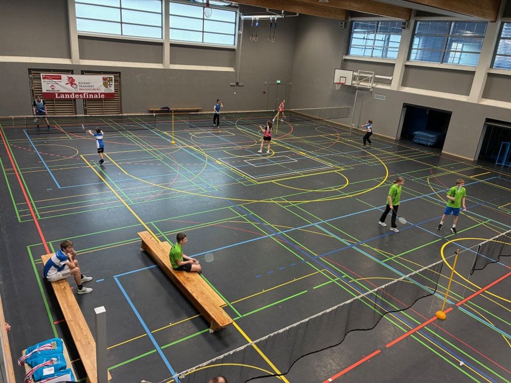 Landesfinale „Jugend trainiert für Olympia“ im Badminton am Immanuel-Kant-Gymnasium